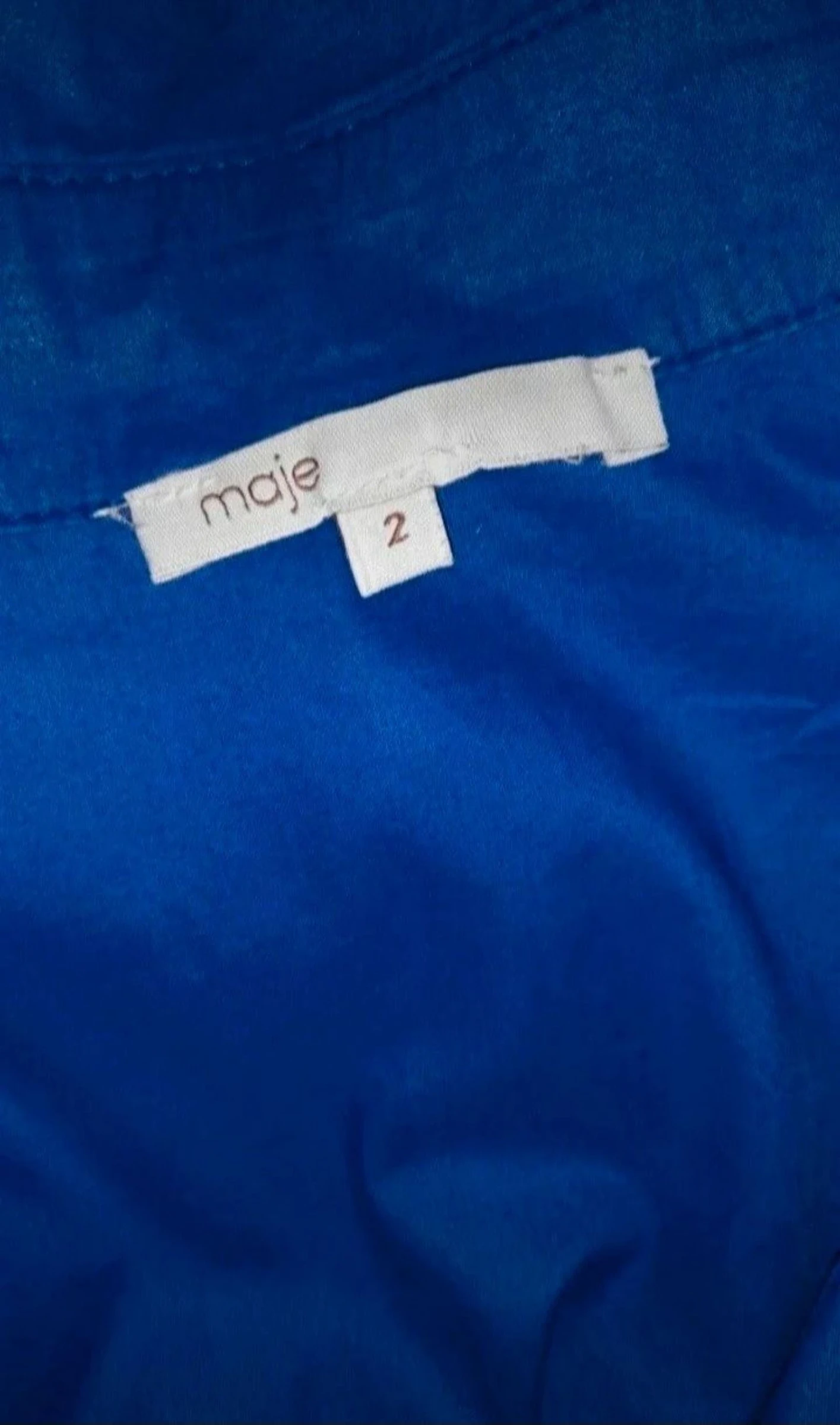 Robe chemise Maje Tamanho 2 – photo 8